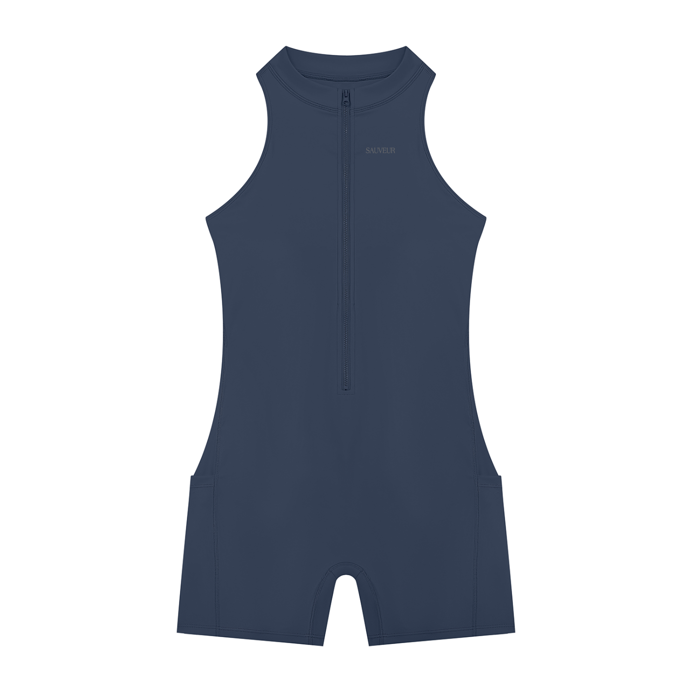 Women’s Quarter-Zip Yoga Romper