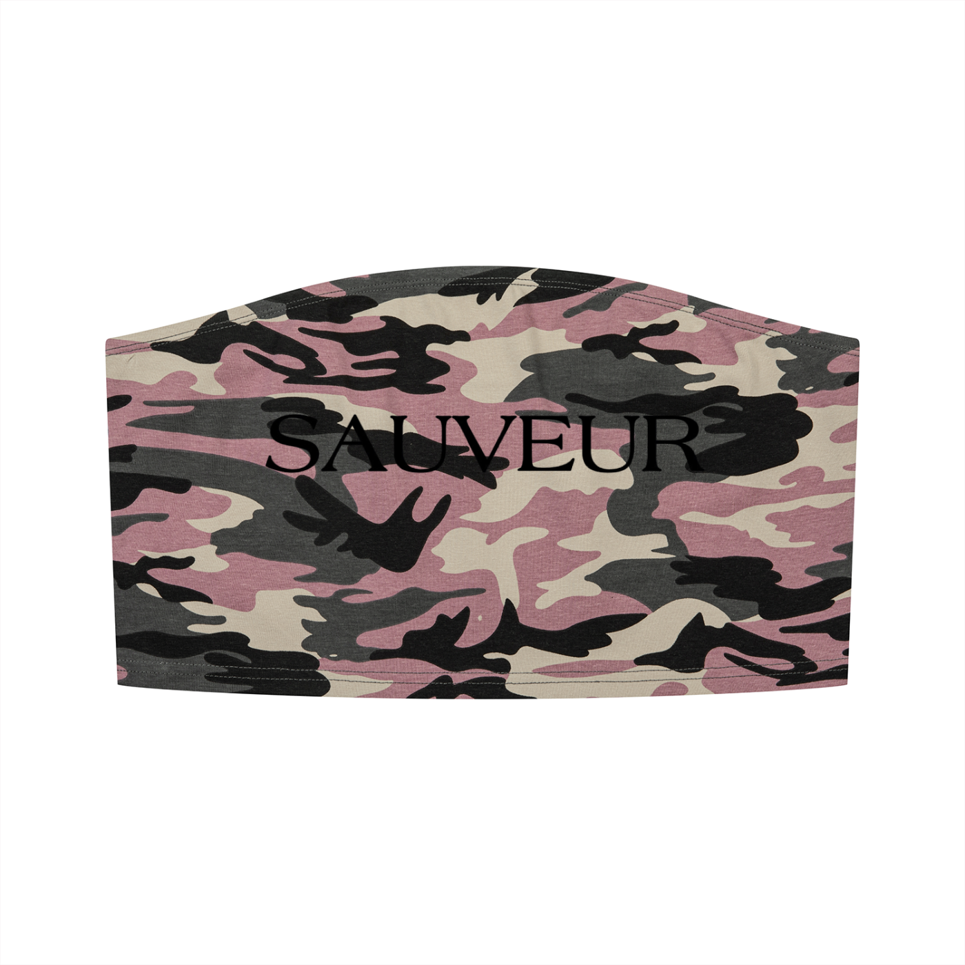 Women’s Camo Cropped Tube Top