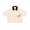 Unisex Color Block Boxy Short Sleeve Shirt