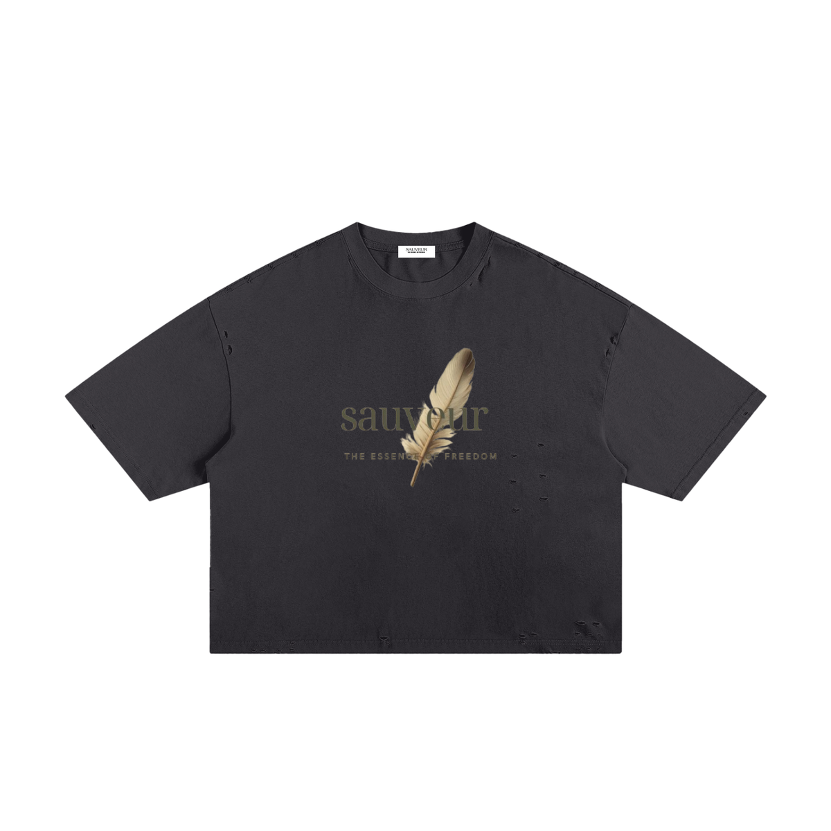 The Frayed Boxy Tee