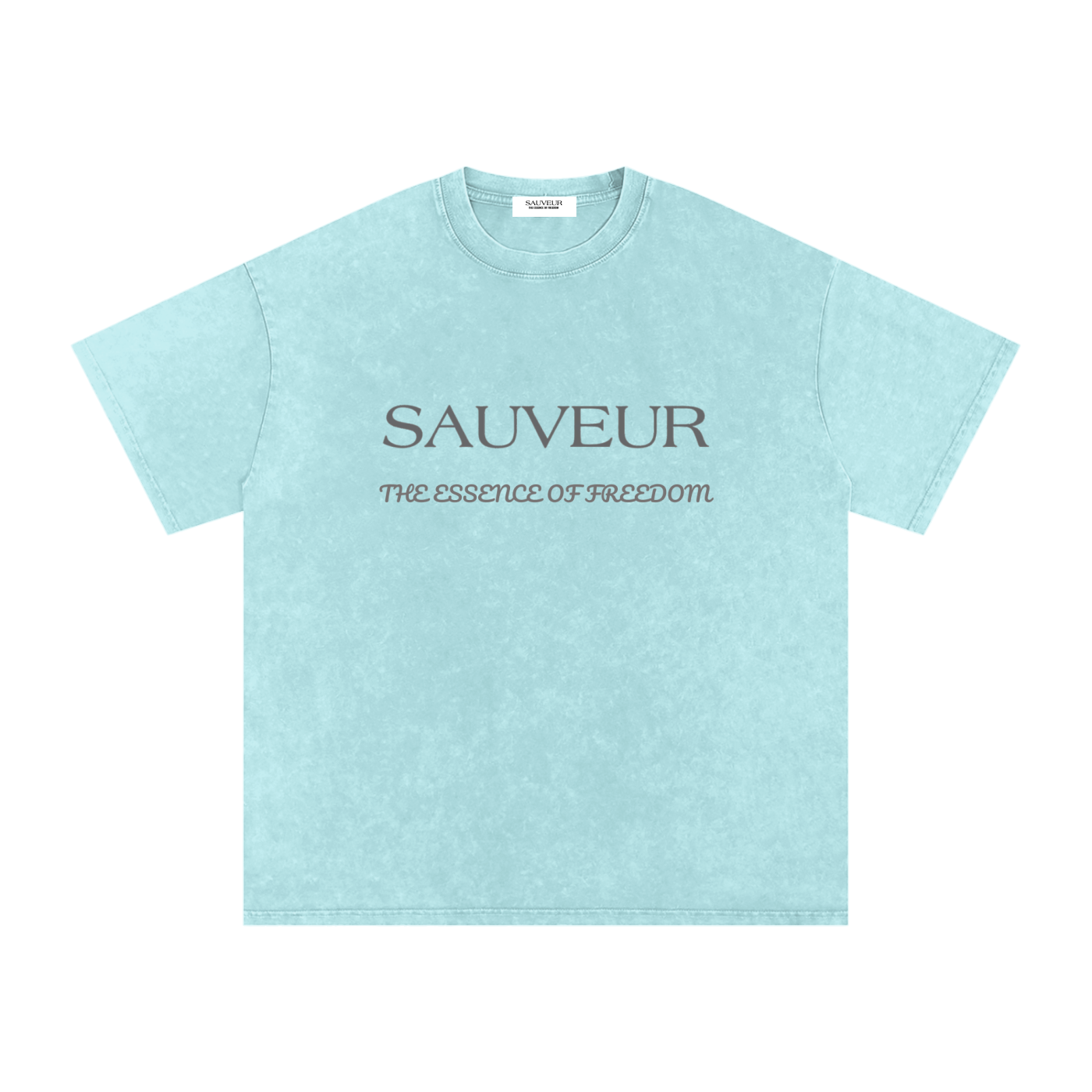 Freedom Snow Washed Oversized Cotton T-Shirt