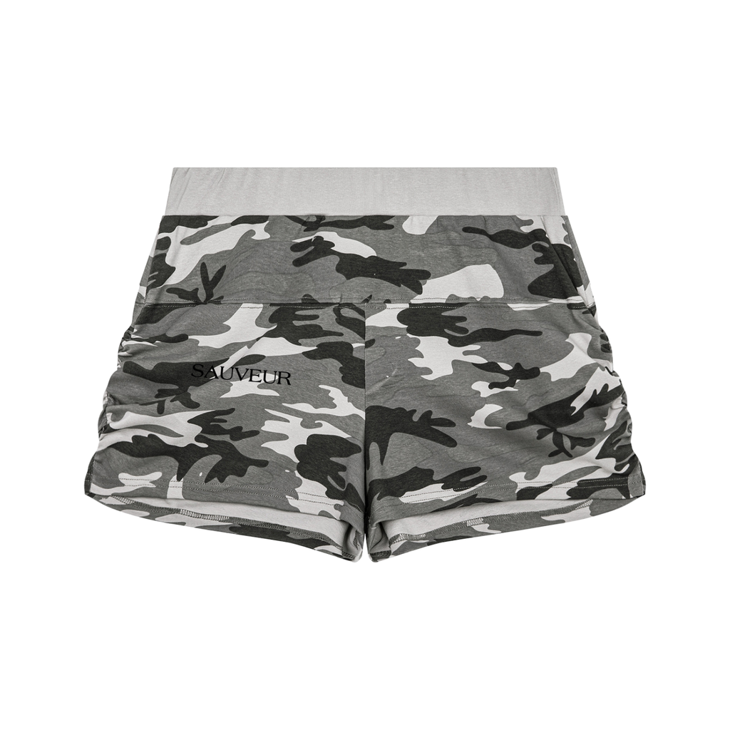 Women's Slim Camo Shorts