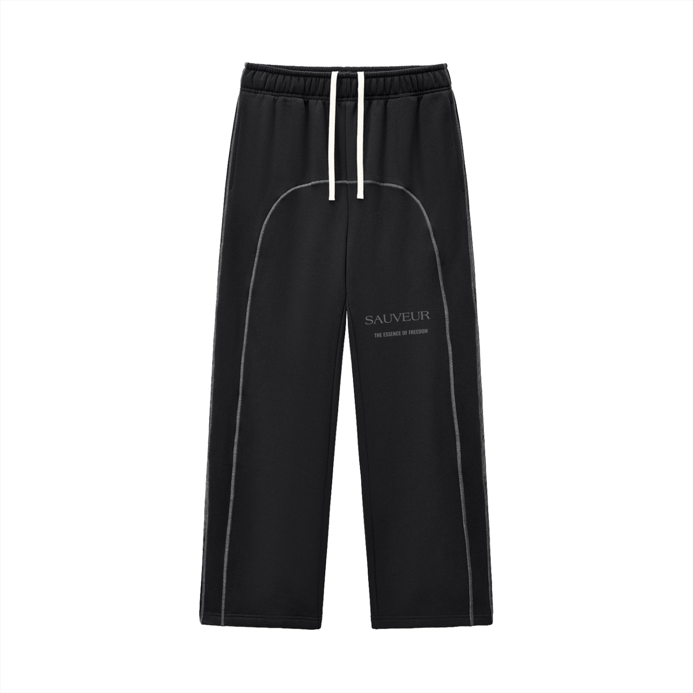 Freedom Contrast-Stitched Fleece Sweatpants