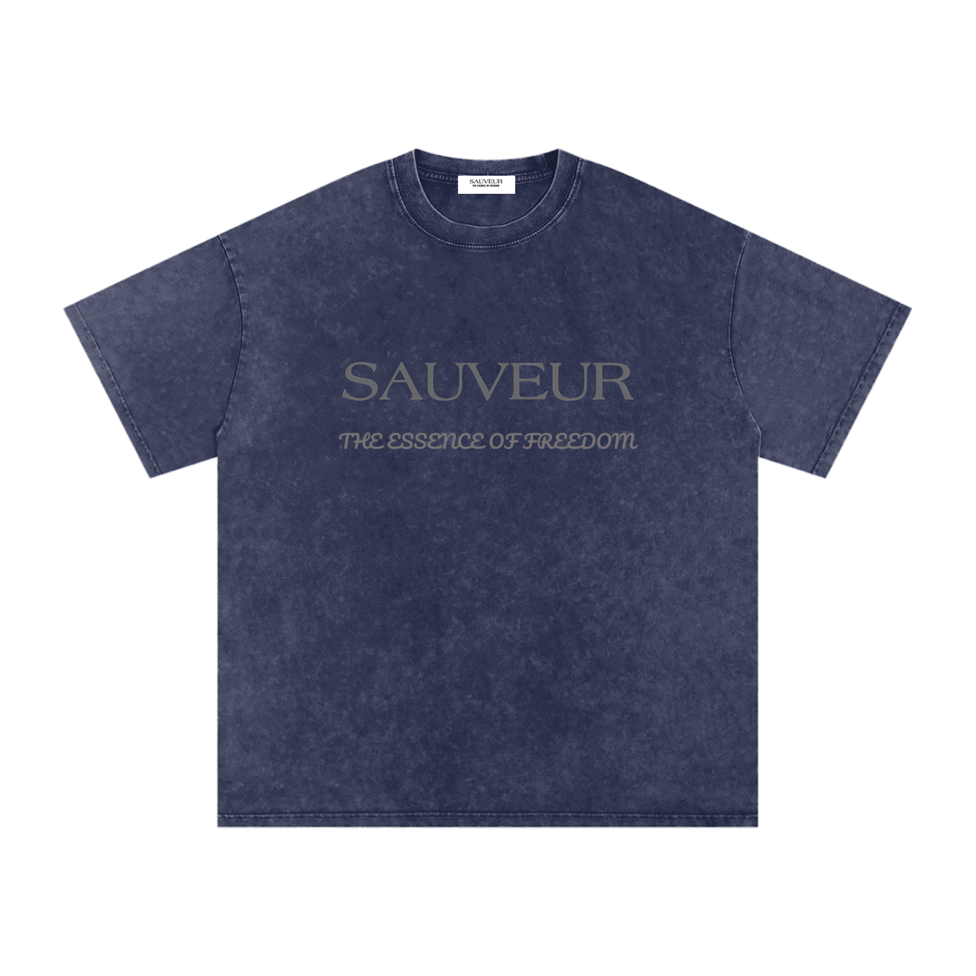 Freedom Snow Washed Oversized Cotton T-Shirt