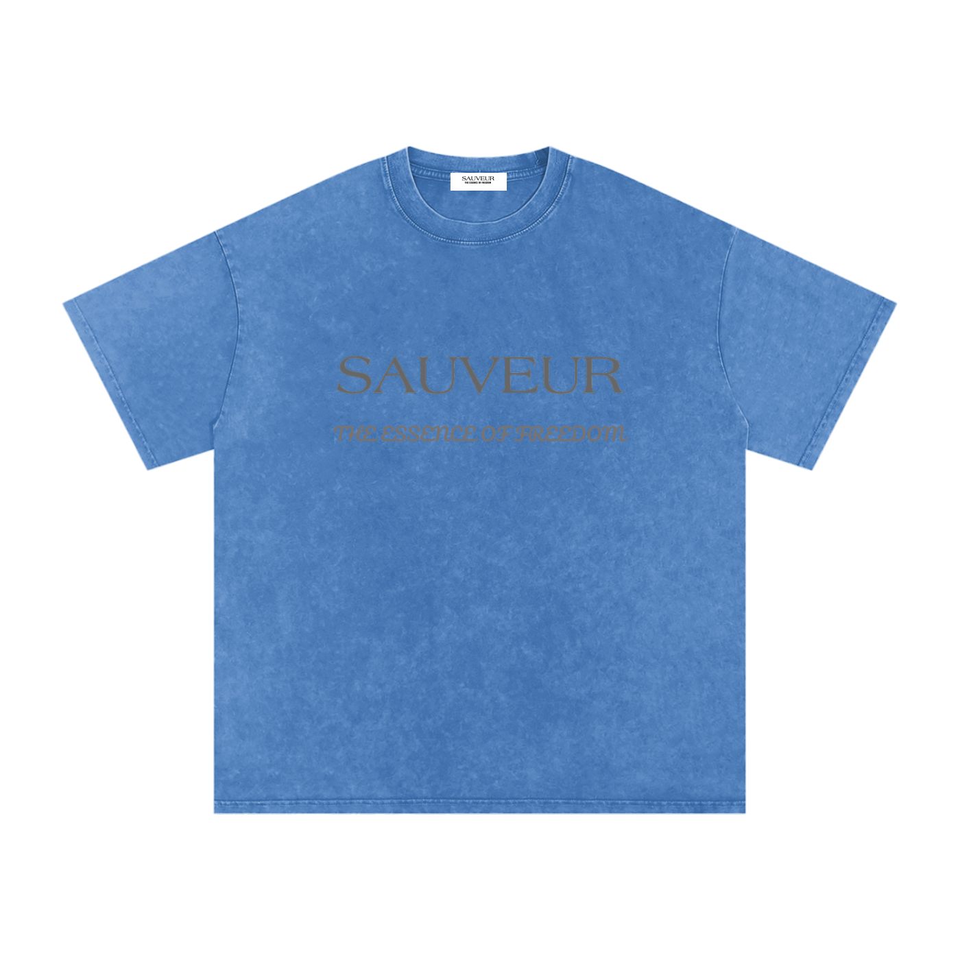 Freedom Snow Washed Oversized Cotton T-Shirt