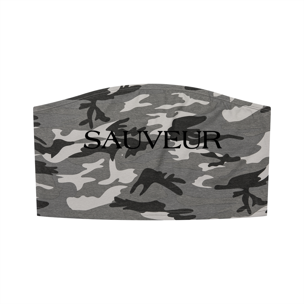 Women’s Camo Cropped Tube Top