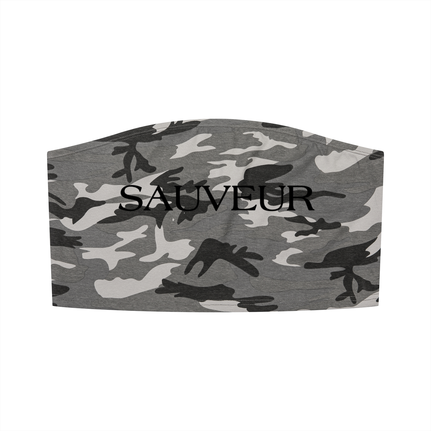 Women’s Camo Cropped Tube Top