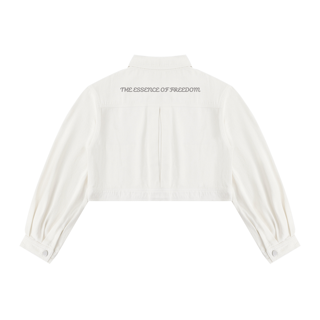 Freedom Women’s Crop Denim Jacket