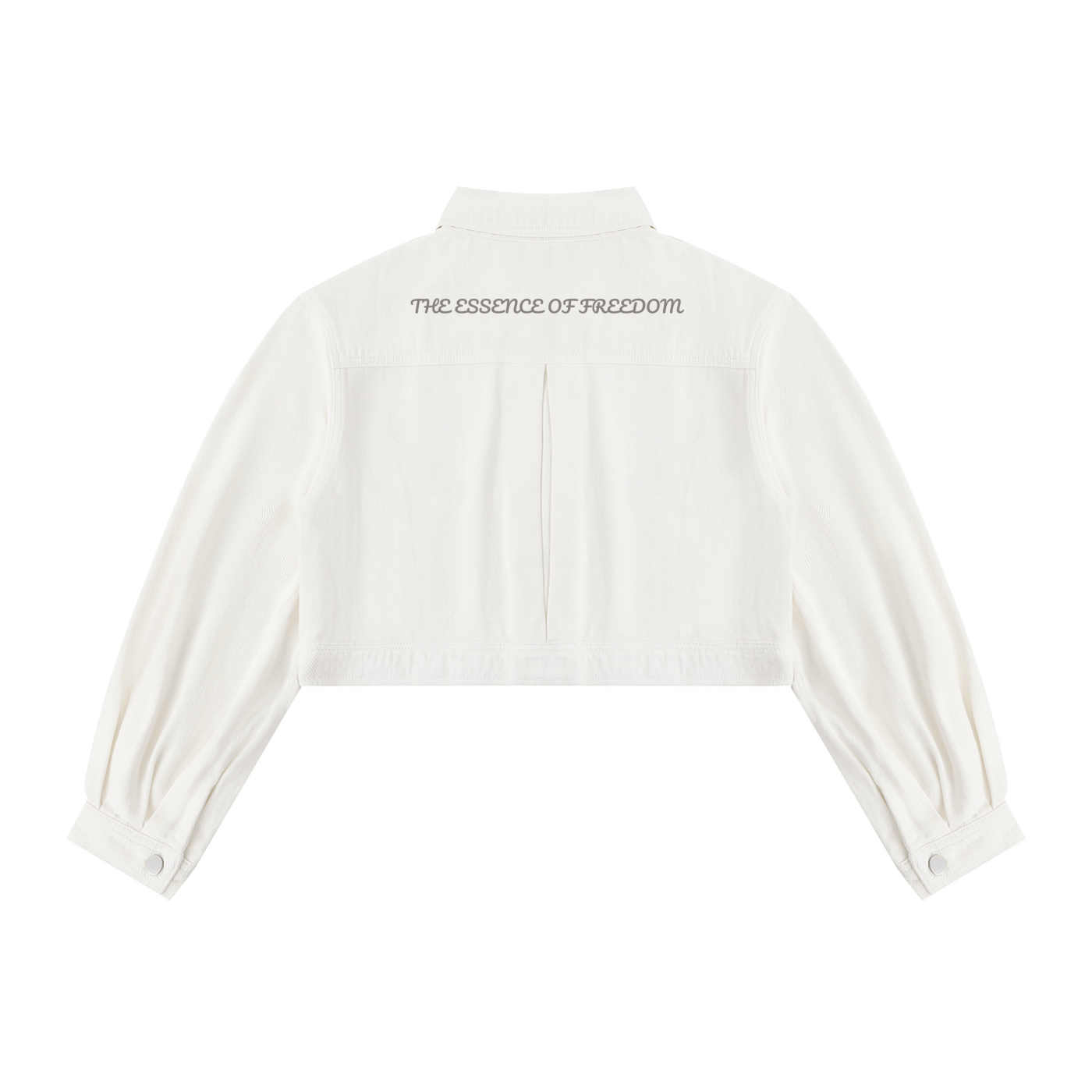 Freedom Women’s Crop Denim Jacket