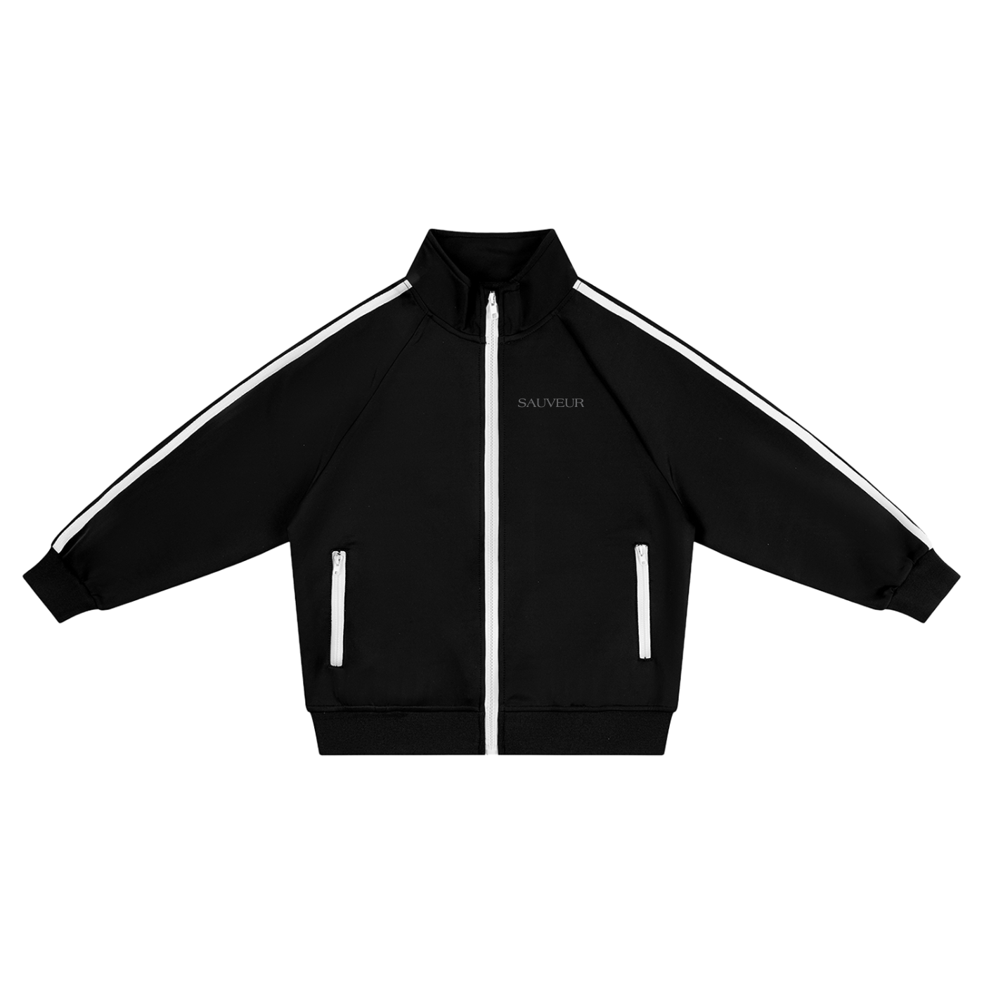 sauveur Kids’ Contrast Tape Coach Jacket