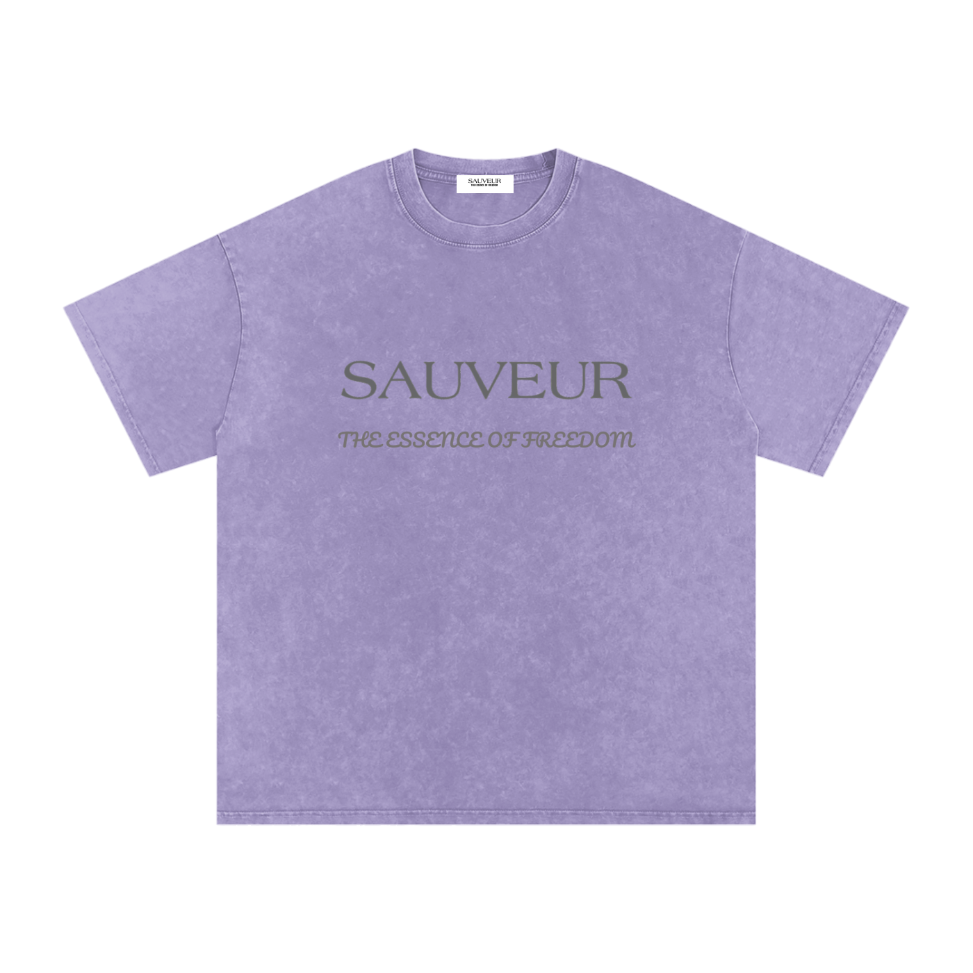 Freedom Snow Washed Oversized Cotton T-Shirt