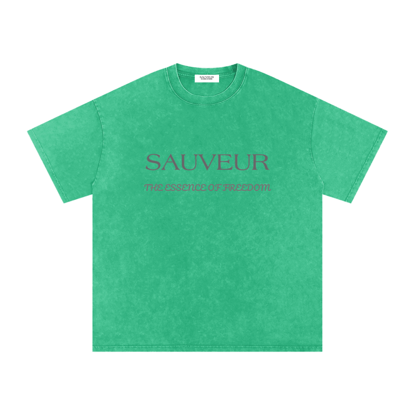 Freedom Snow Washed Oversized Cotton T-Shirt