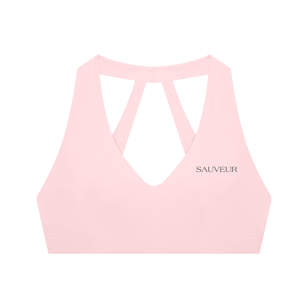 Women's Halter Cropped Sports Bra