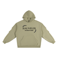 Unisex Heavyweight Ruched Sleeves Hoodie