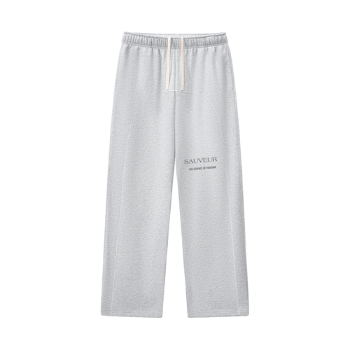 Freedom Contrast-Stitched Fleece Sweatpants