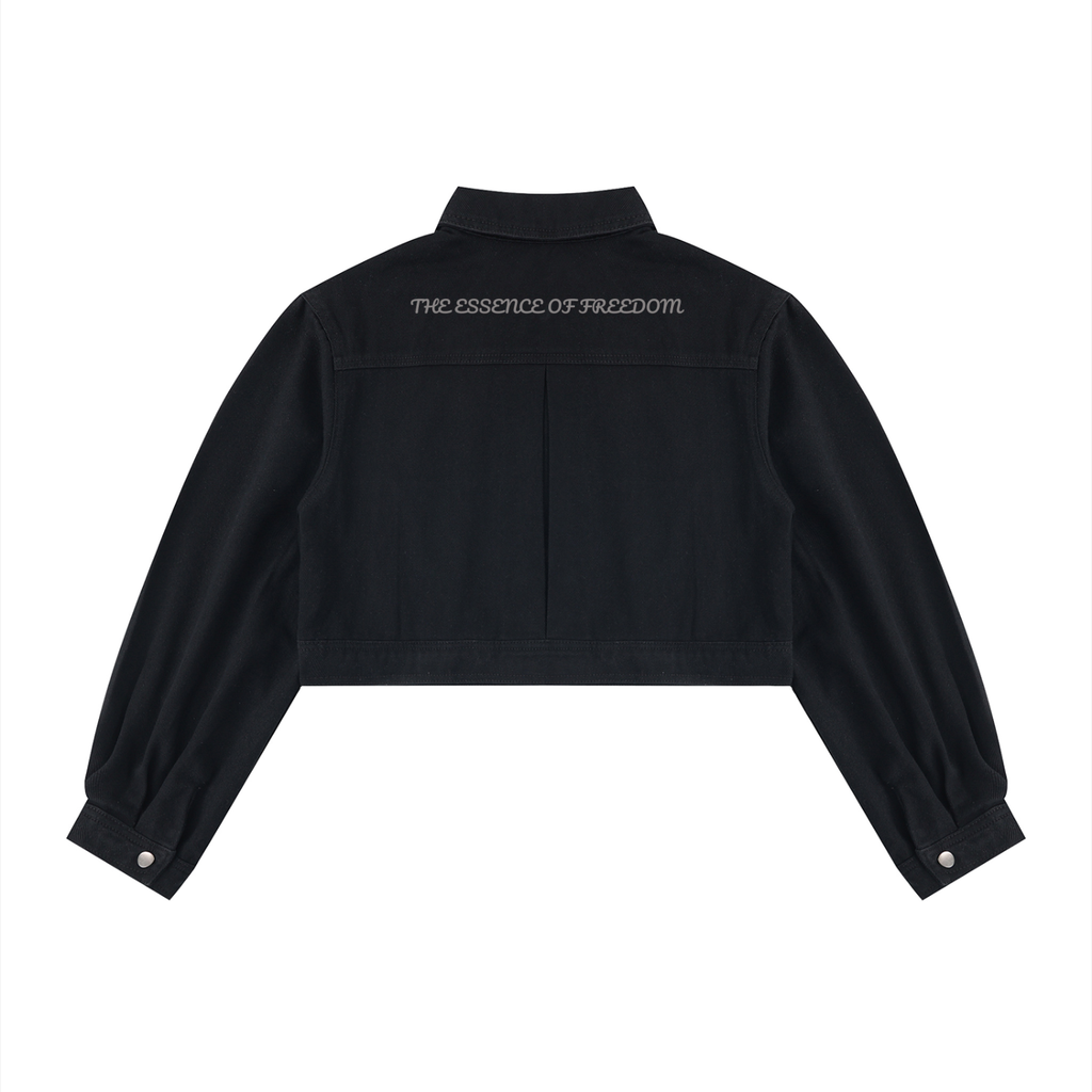 Freedom Women’s Crop Denim Jacket