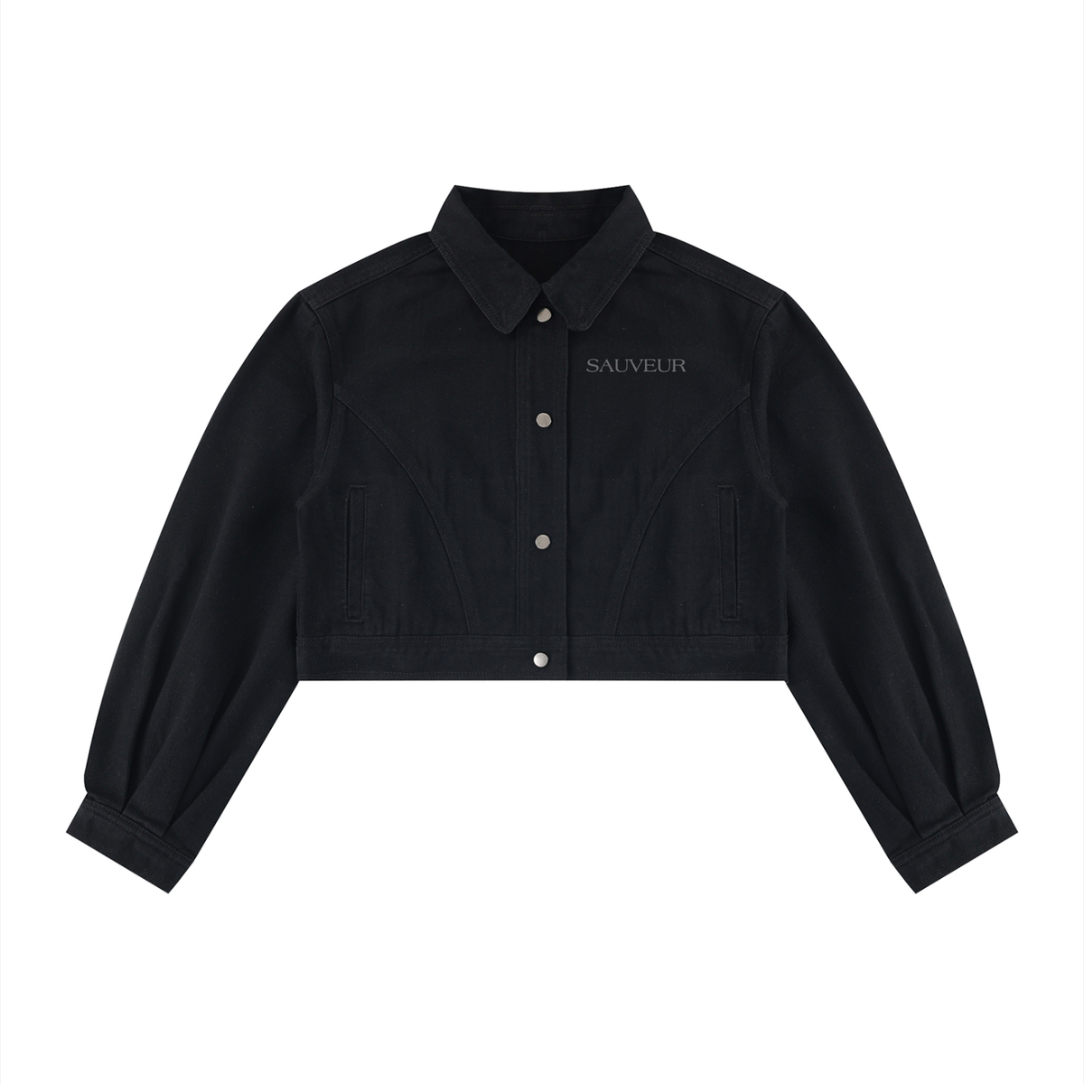 The Crop Denim Jacket