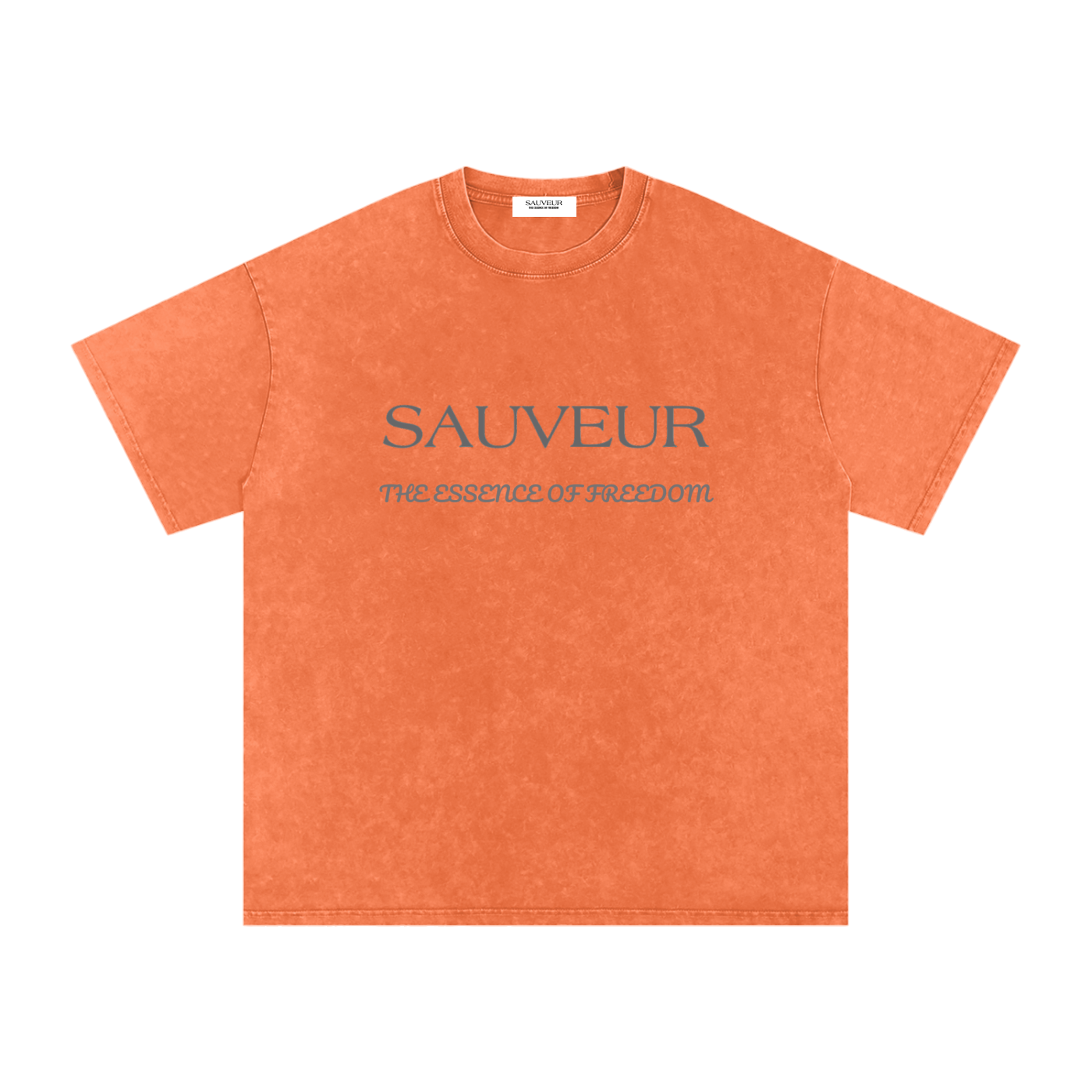 Freedom Snow Washed Oversized Cotton T-Shirt