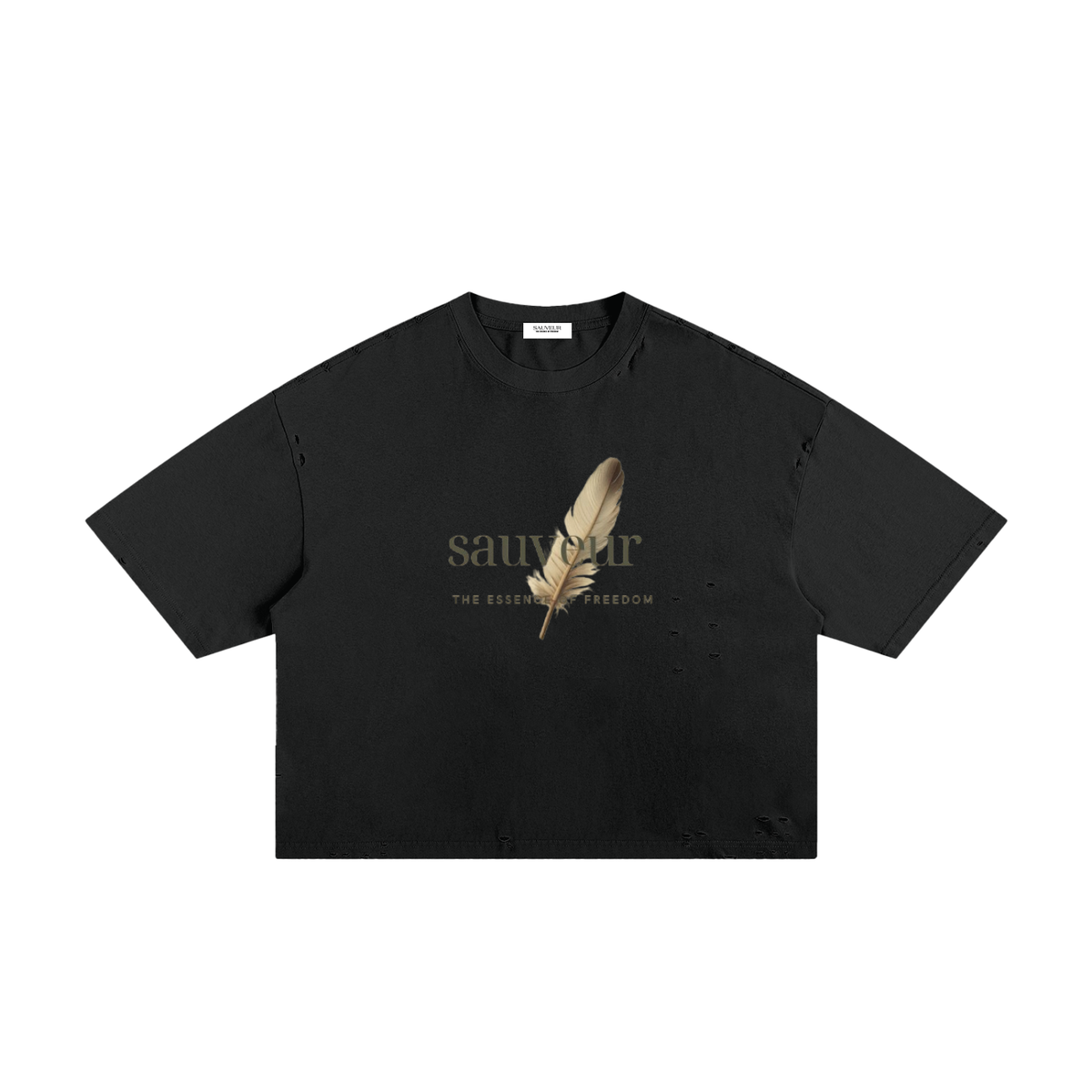 The Frayed Boxy Tee
