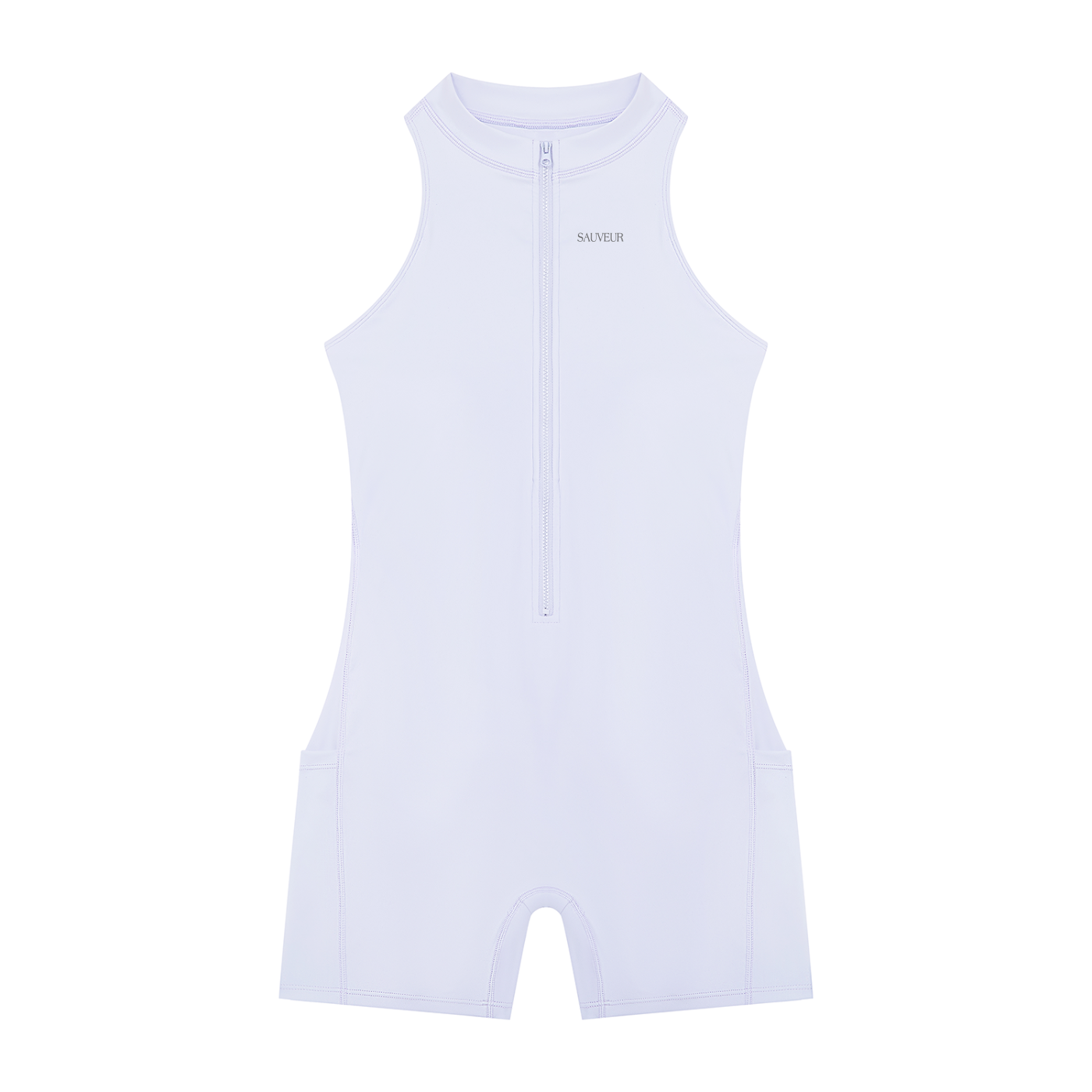 Women’s Quarter-Zip Yoga Romper