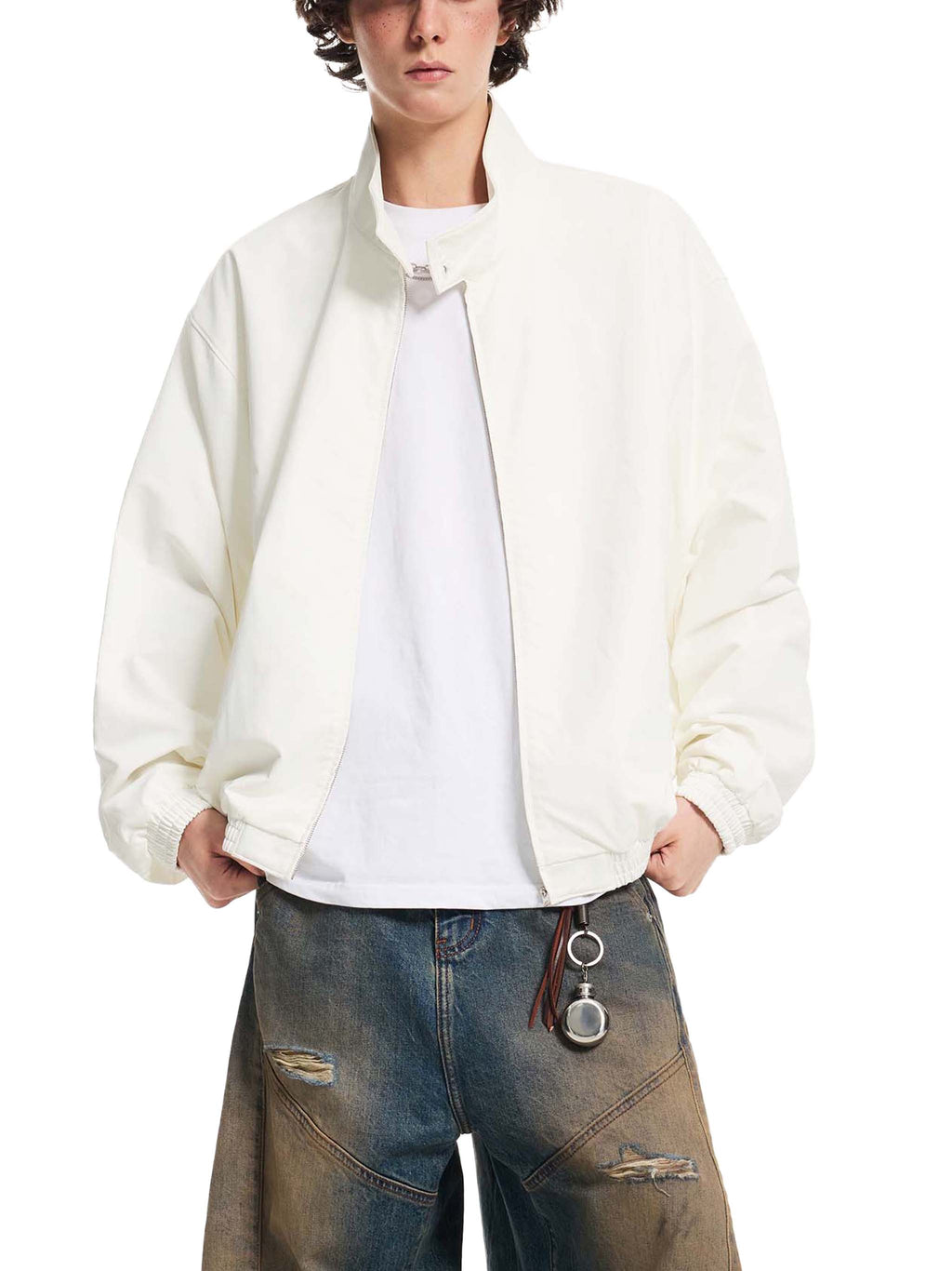 Freedom Stand Collar Bomber Jacket