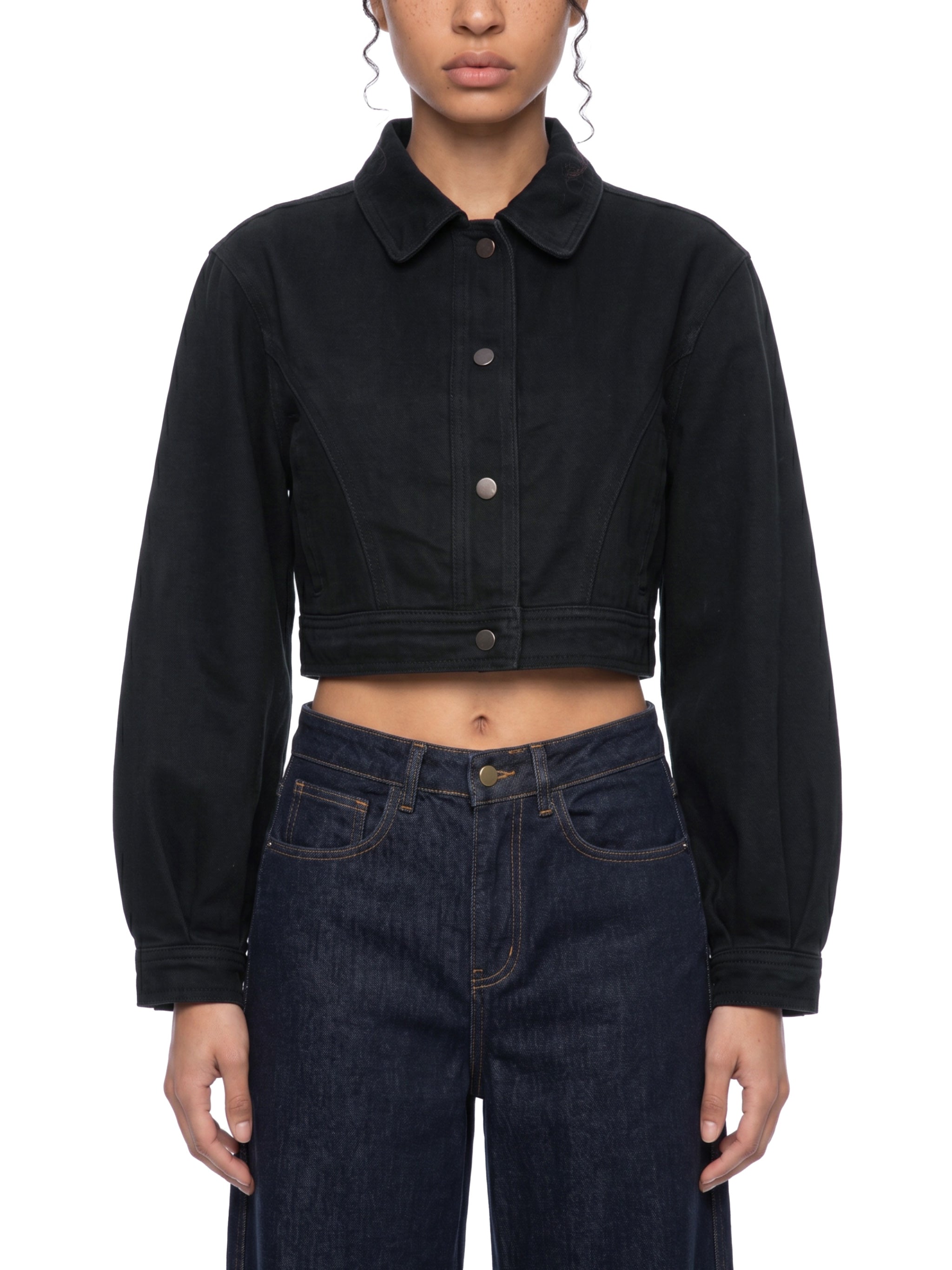 Freedom Women’s Crop Denim Jacket