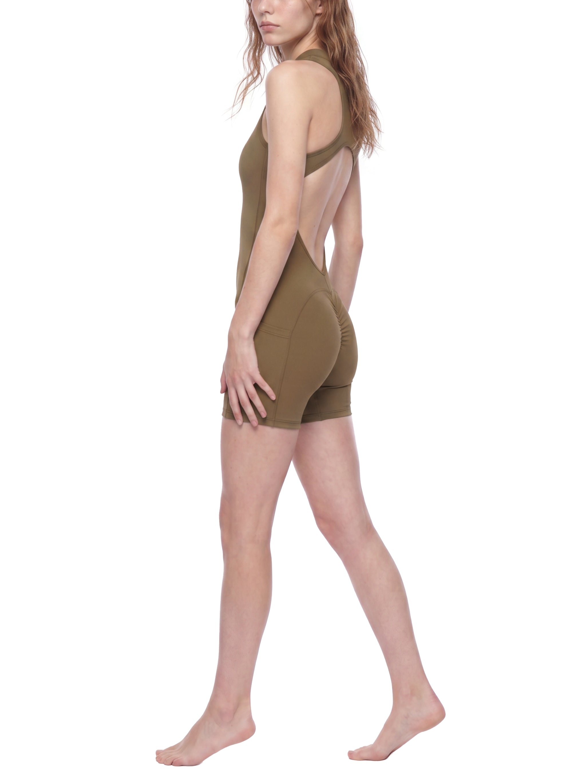 Women’s Quarter-Zip Yoga Romper