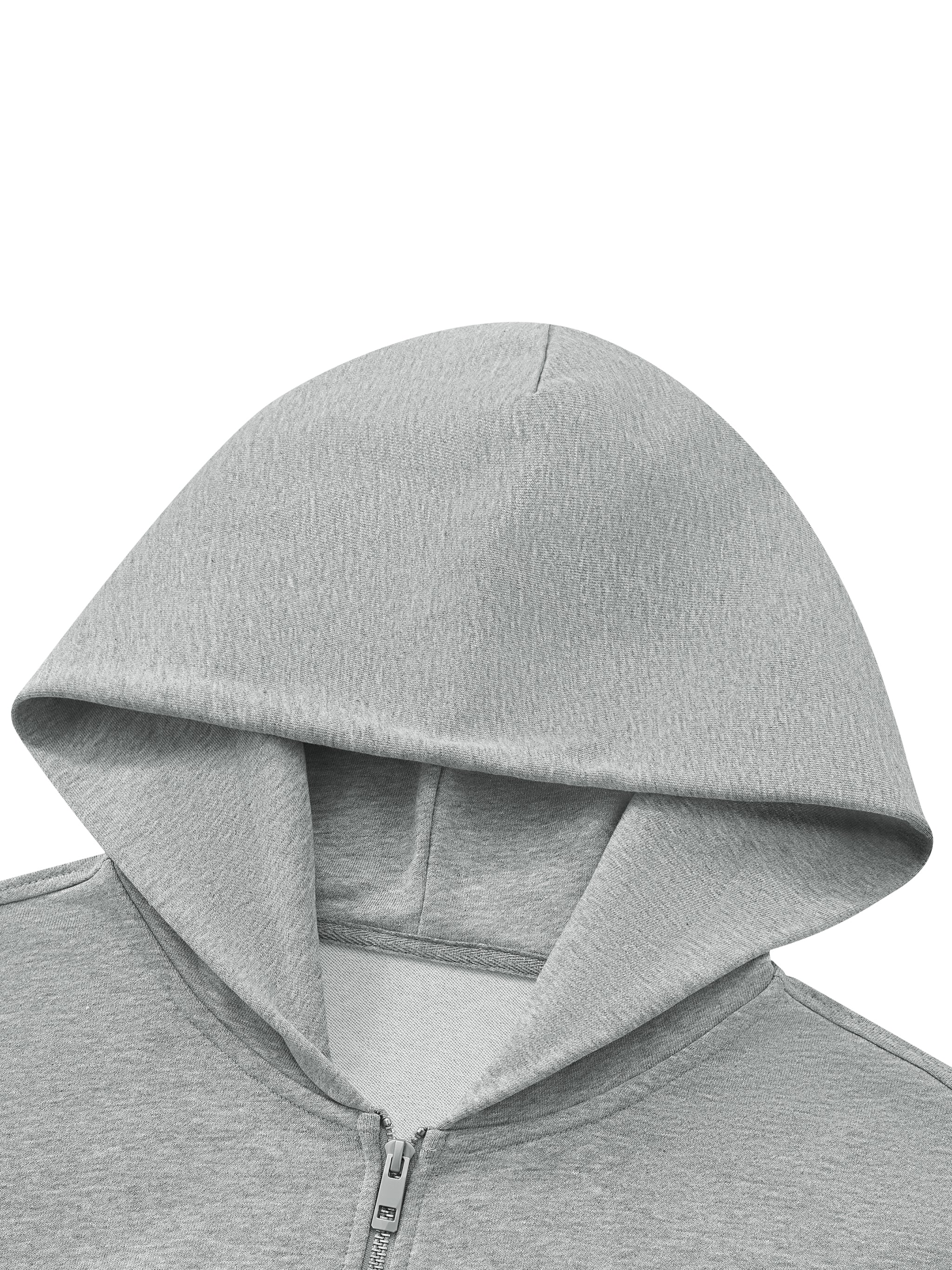 Sauveur Unisex Drop Shoulder Full Zip Hoodie
