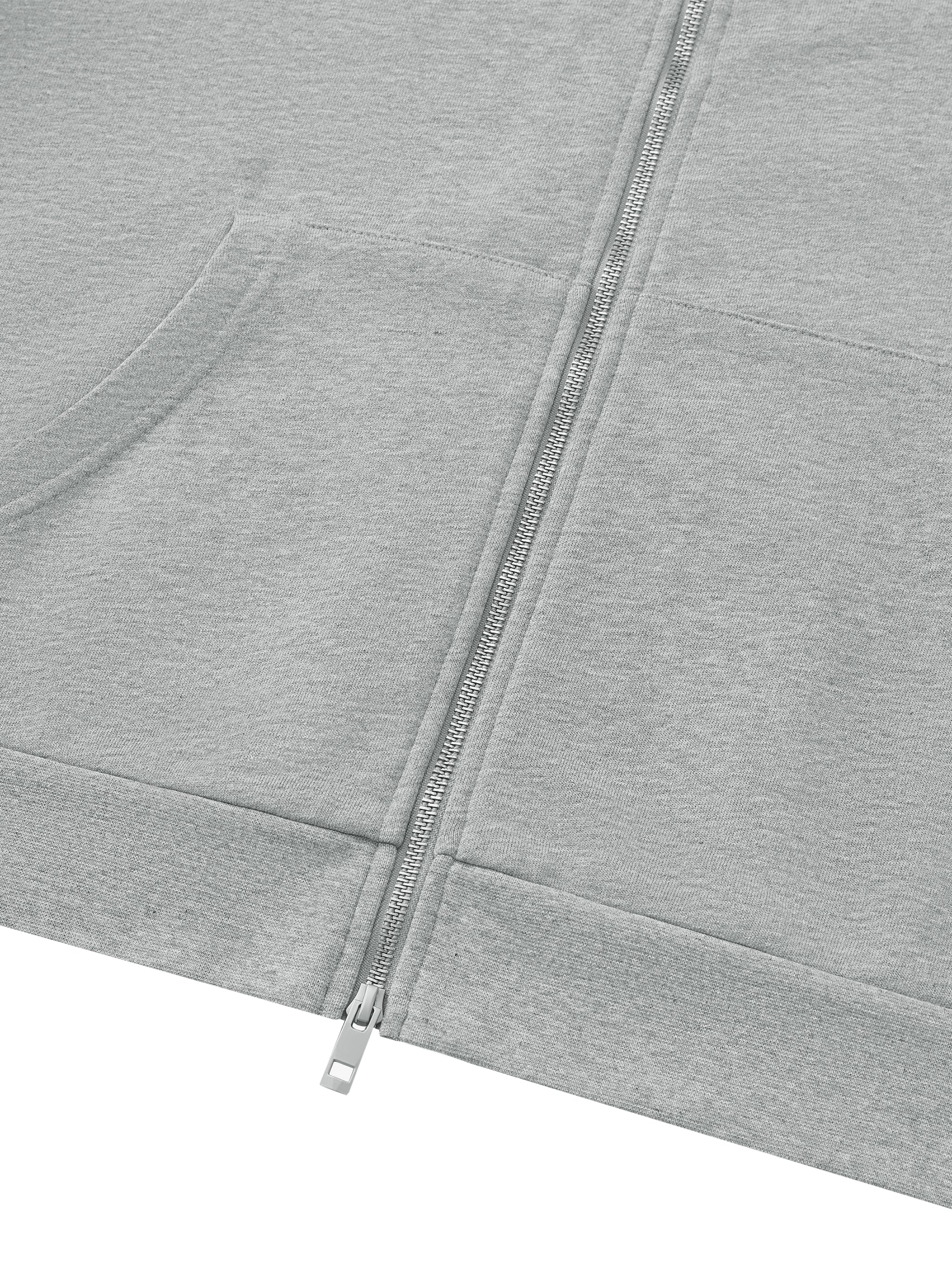 Sauveur Unisex Drop Shoulder Full Zip Hoodie