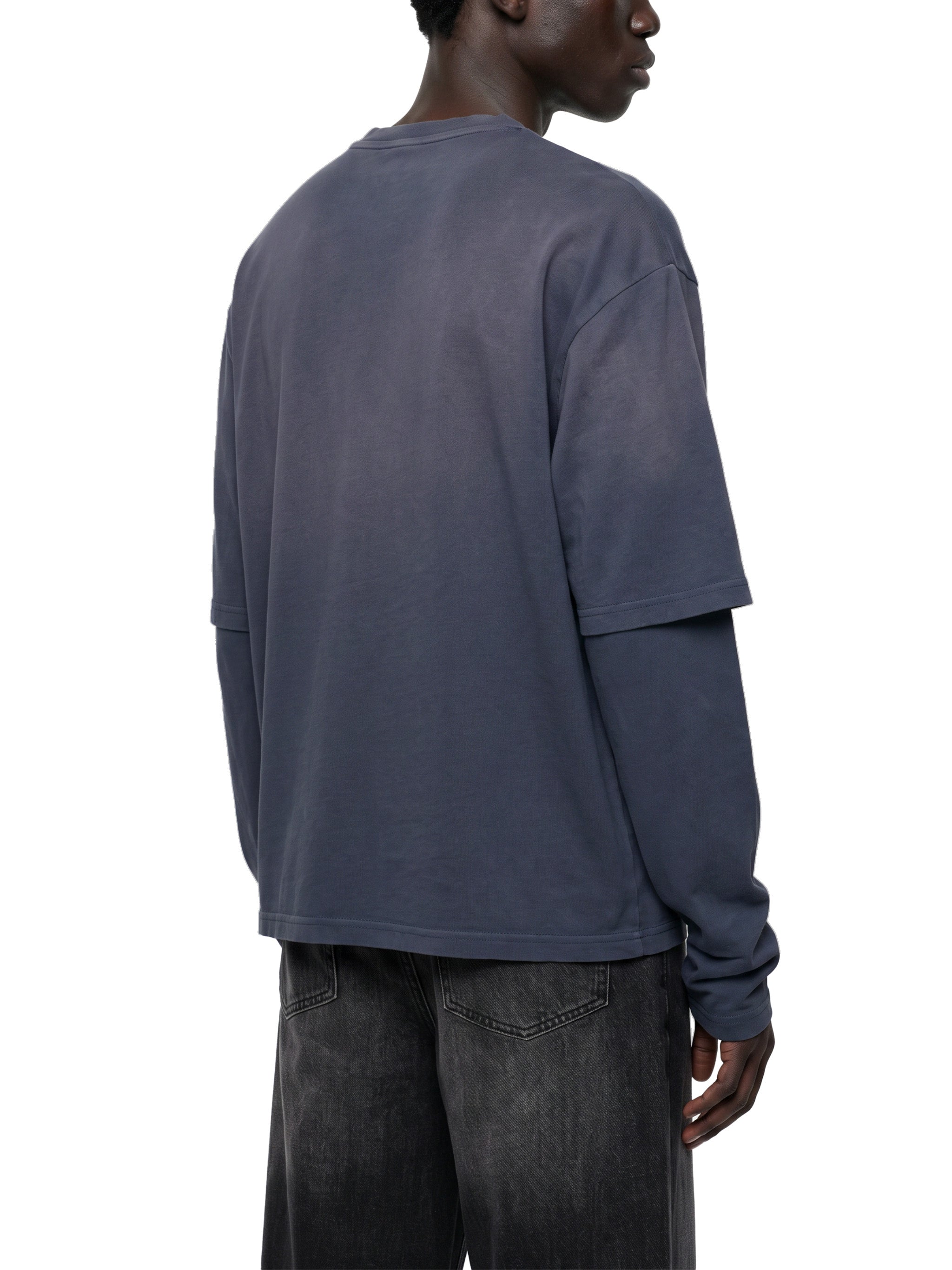 Freedom Unisex Vintage Wash Layered T-Shirt