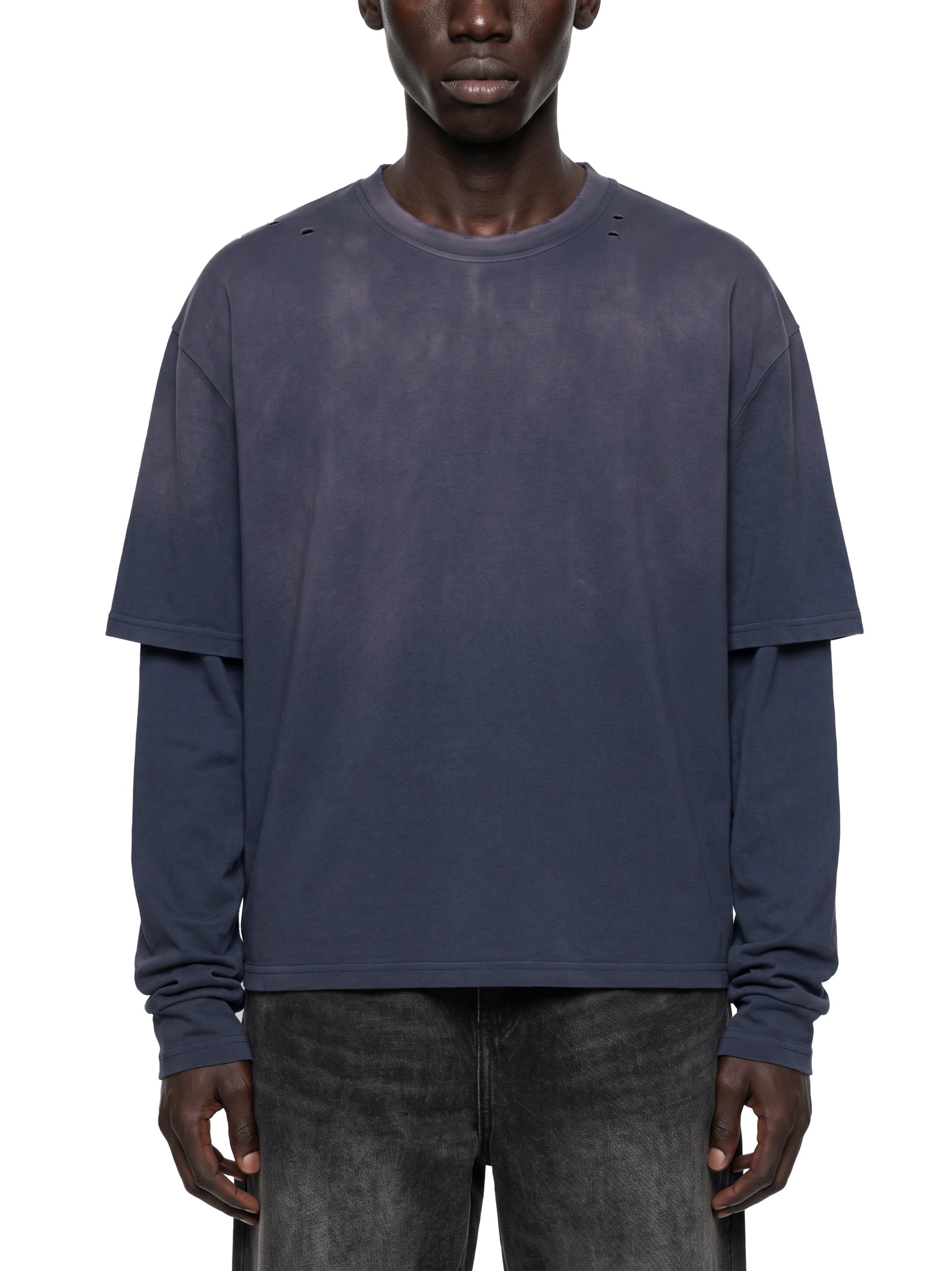 Freedom Unisex Vintage Wash Layered T-Shirt