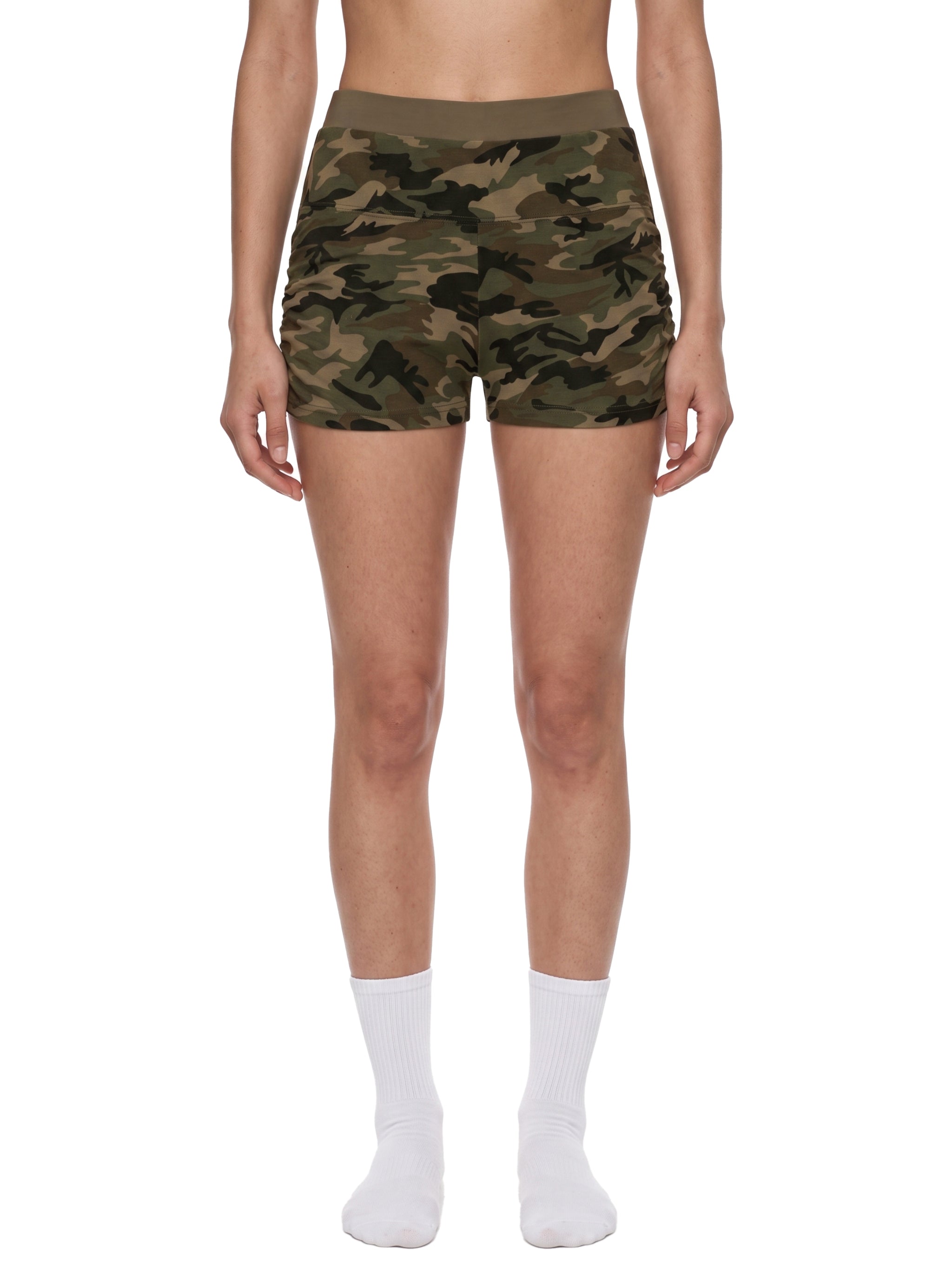 Women's Slim Camo Shorts